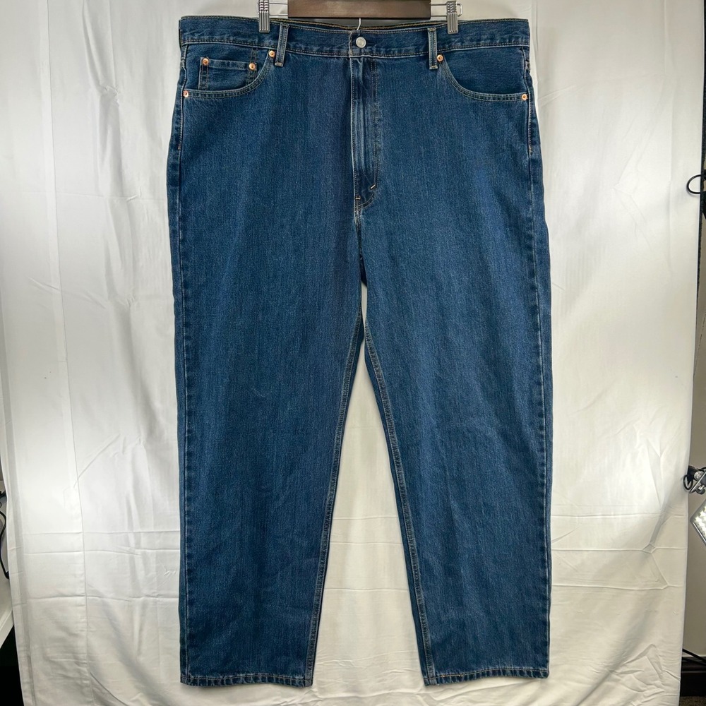 Levi's 550 Relaxed Fit Jeans Mens 46x34 Blue Medium Wash Tapered Leg